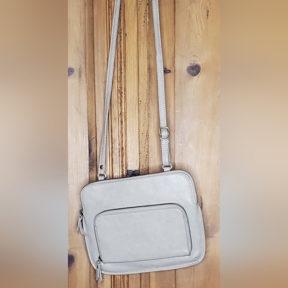 Joy Susan Cream Crossbody Bag